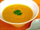 Имбирный суп с морковью и авокадо
