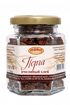 Перга (пчелиный хлеб), 100 гр, "Медовый край"