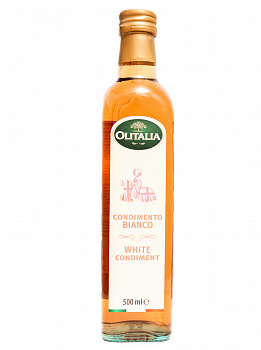 Уксус винный белый 5.4%, 500 мл, "Olitalia"