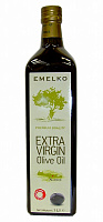 Масло оливковое Extra Virgin, стекло, 1 л, "Emelko"