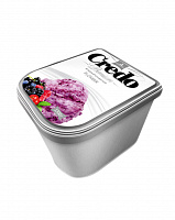 Мороженое "Credo" - Пломбир "Ягодный конфитюр", контейнер 1300 гр, "Петрохолод"