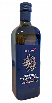 Масло оливковое Extra Virgin, стекло 1 л, "Cook_Me"