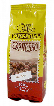 Кофе молотый Эспрессо Премиум, 150 гр, "Paradise"
