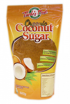 Сахар кокосовый Organic, 500 гр, "Tardo`s Best"