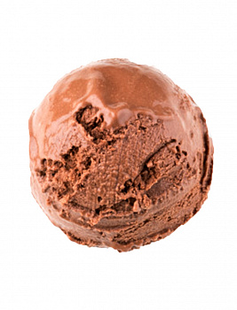 Мороженое Пломбир шоколадный, контейнер 2200 гр, "Петрохолод"