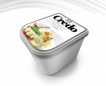 Мороженое "Credo" - Пломбир "Панакота моцарелла", контейнер 1300 гр, "Петрохолод"
