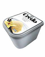 Мороженое "Credo" - Пломбир "Бурбонская ваниль", контейнер 1300 гр, "Петрохолод"