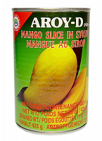 Манго, дольки в сиропе, 425 гр, "Aroy-D"